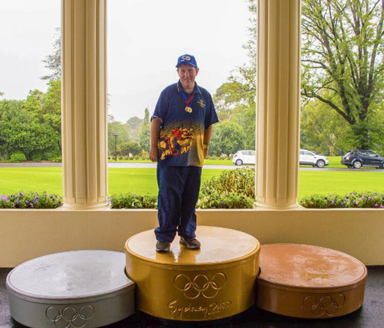 Damien at Government House 2